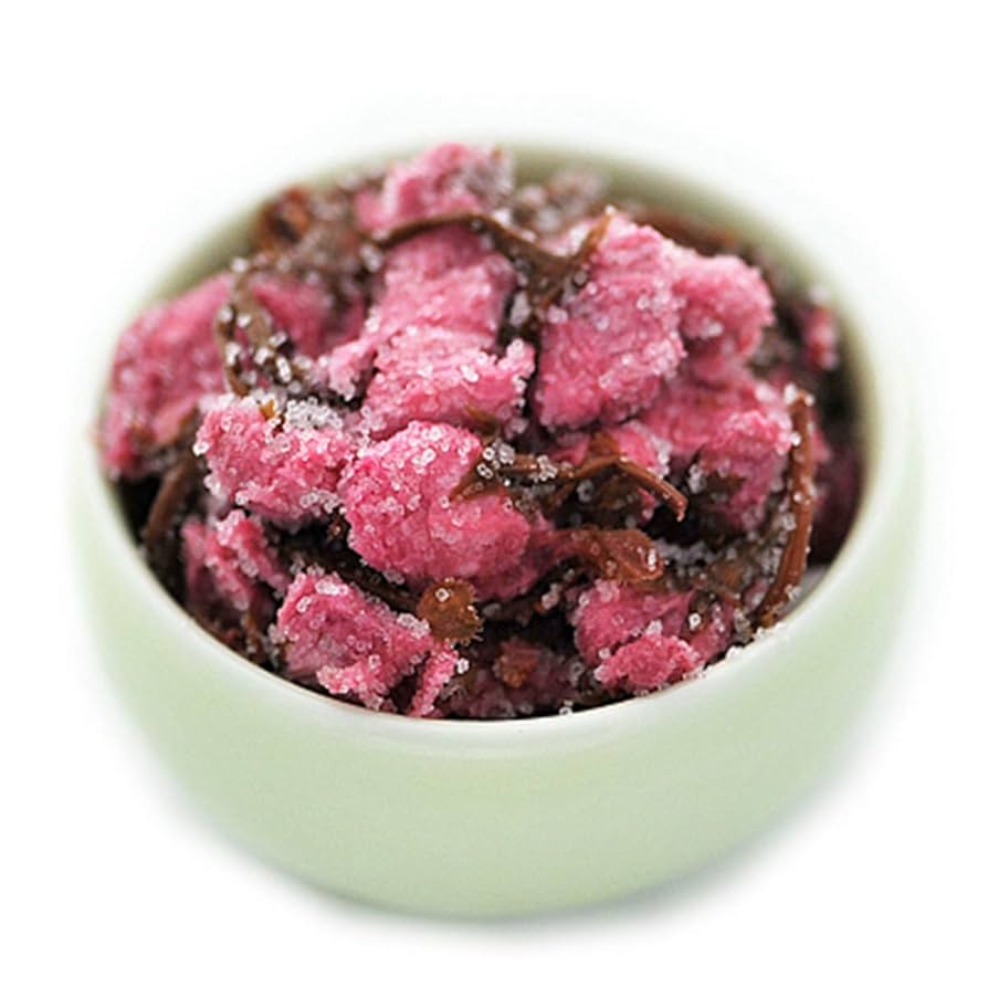 Amazon.co.jp: 塩漬け桜茶保存花茶ピンク桜日本伝統 (100g